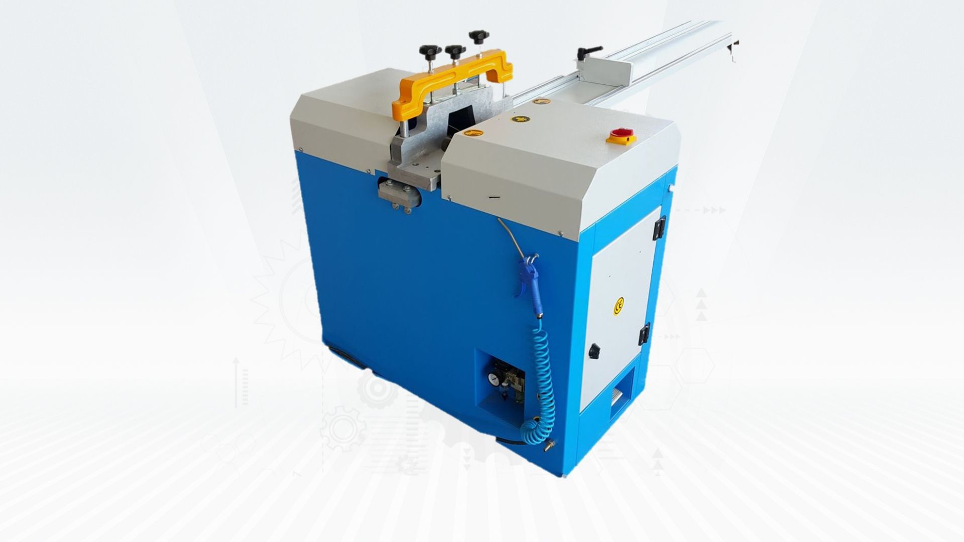 MAȘINI DE DEBIT PVC - PVC PROFILLER V SECTION CUTTING MACHINE