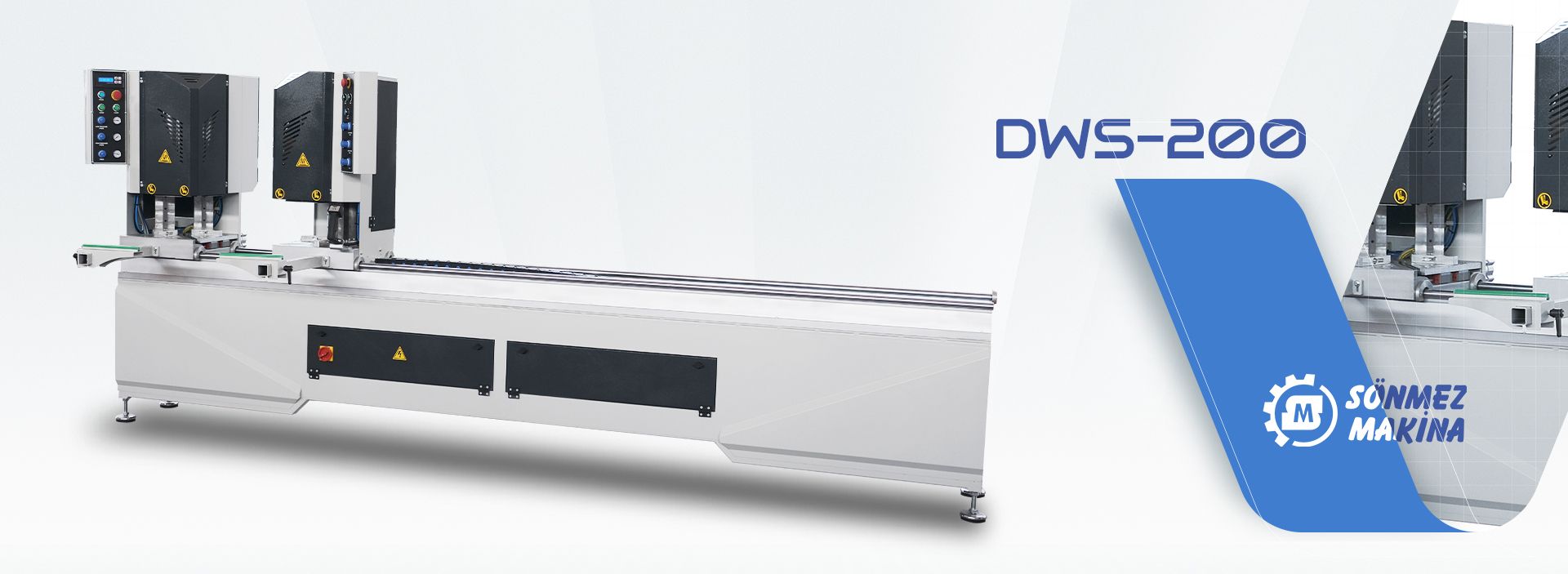 Double Head Welding Machine (for 200mm Profile) DWS-200