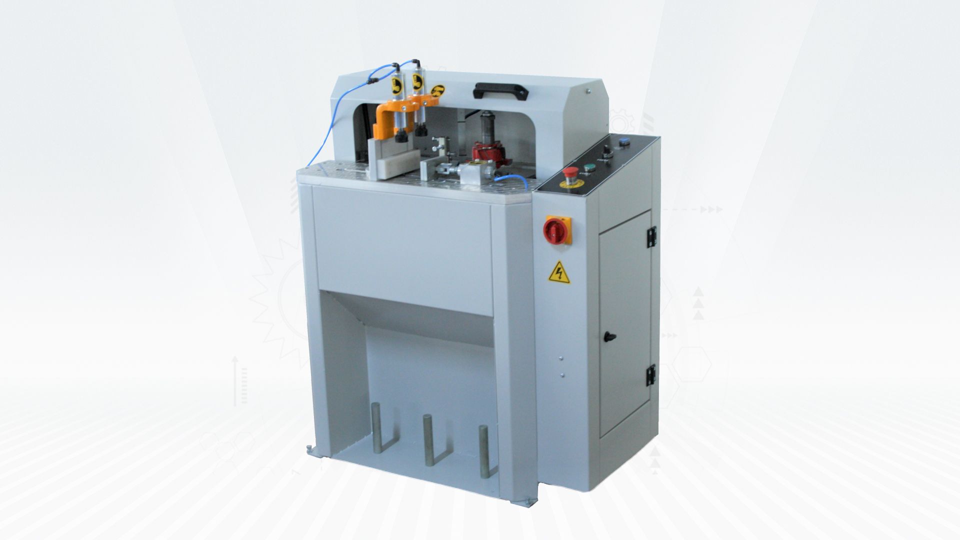 MAINI DE FREZAT PVC - Taming End Milling Machine Alum. - PVC Profile Taming Machine For 120mm