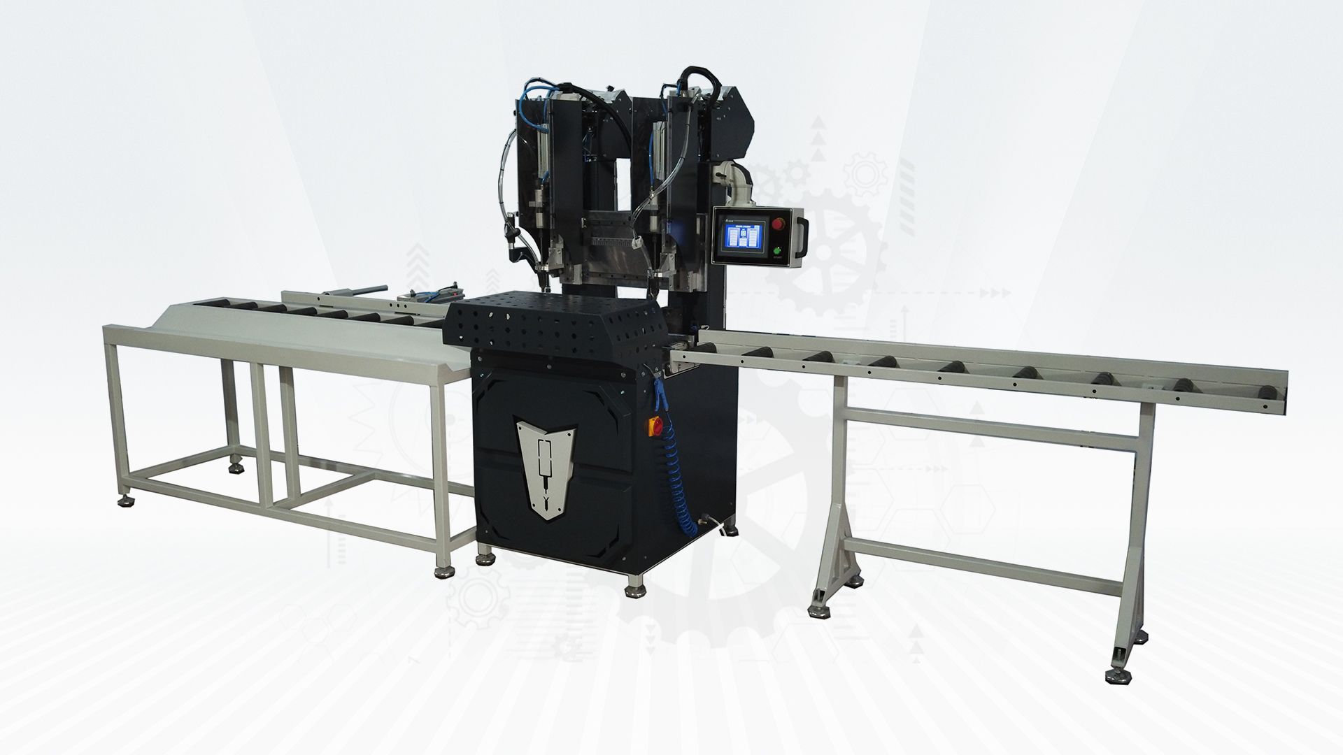 MAINI DE NSUBURAT PVC - CS-520 CNC SCREWING MACHINE