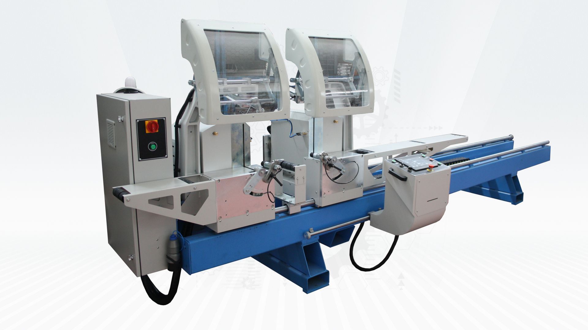 MAINI DE DEBAT ALUMINIU - Double Head Cutting Machine