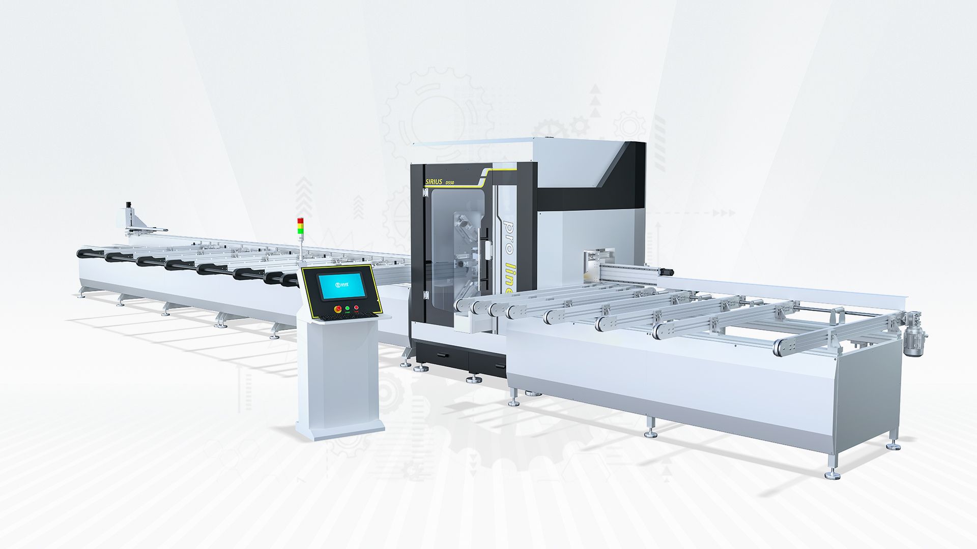 CENTRE DE PRODUCȚIE PVC - Pvc Profile Machining and Cutting Center