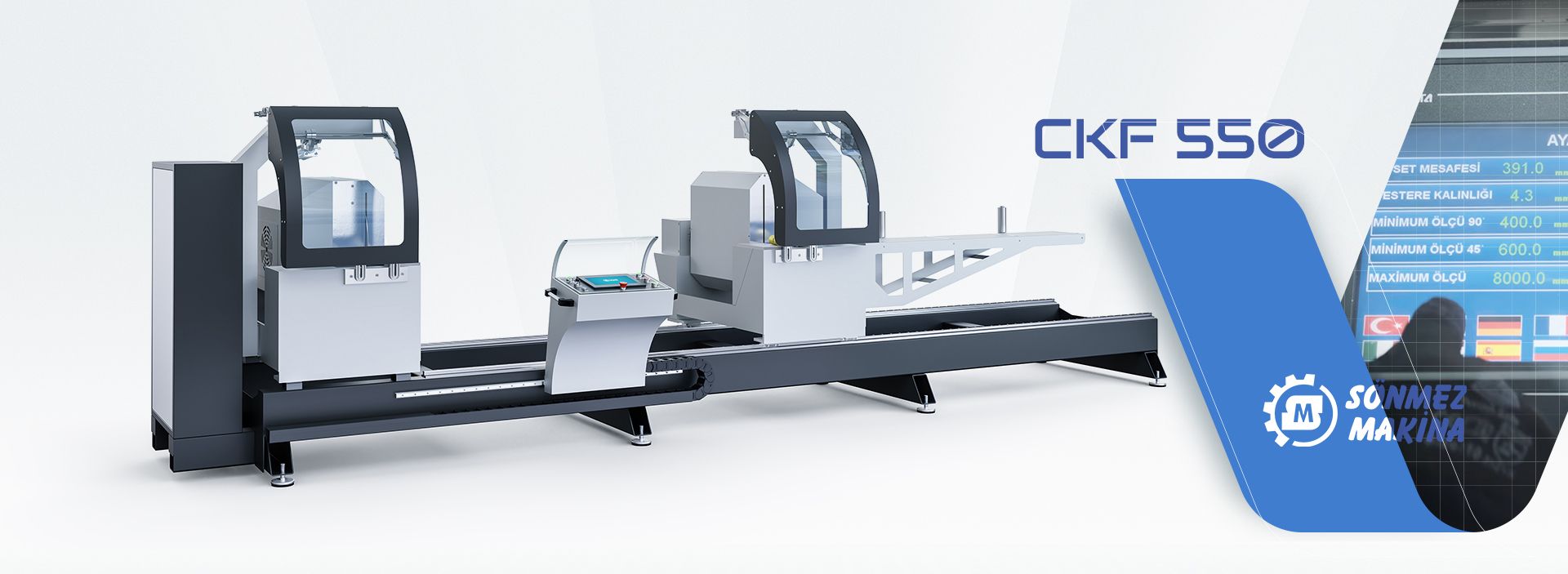 Double Head Cutting Machine 550 mm CKF 550