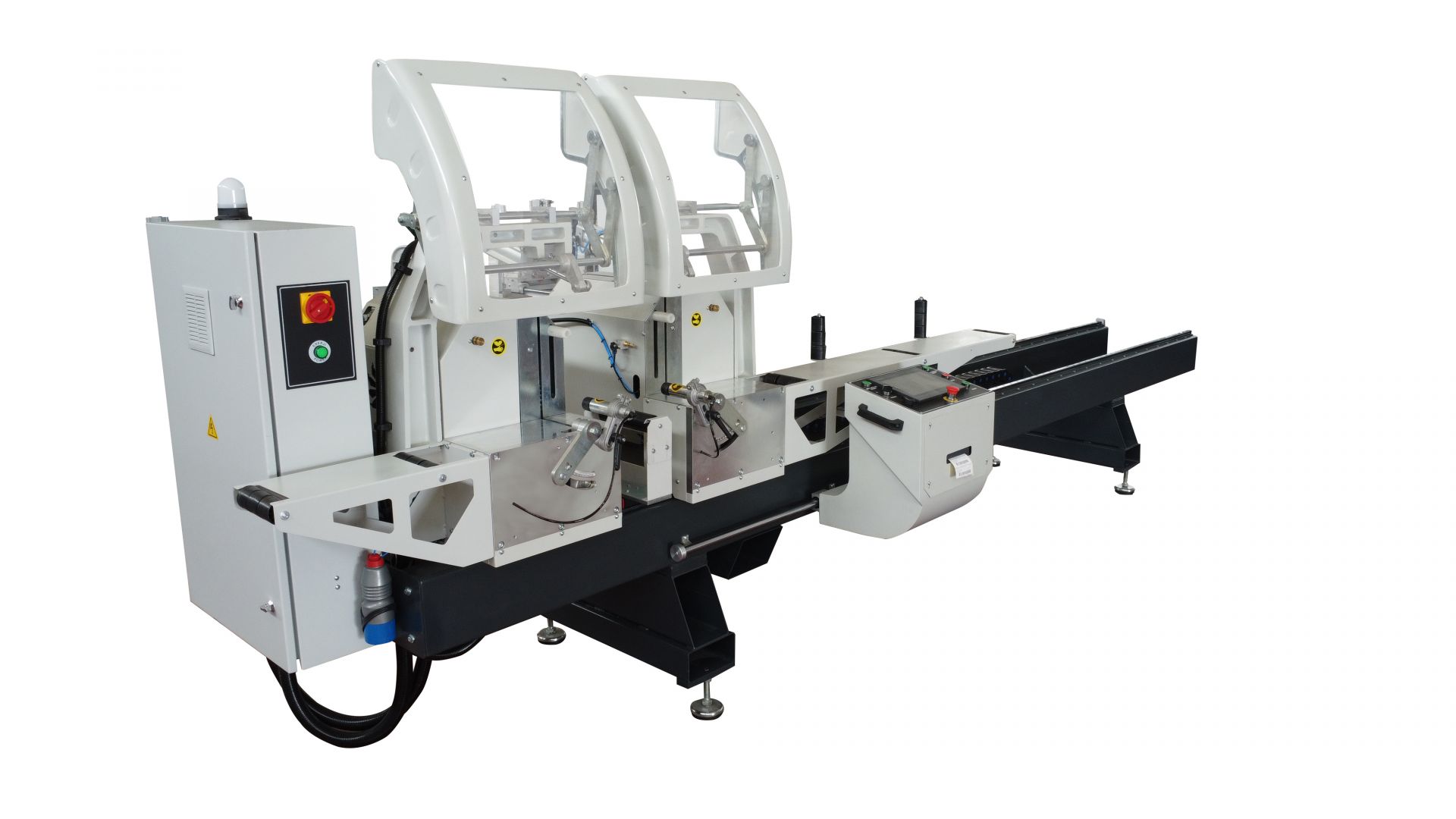 MAȘINI DE DEBIT PVC - Double Head Cutting Machine